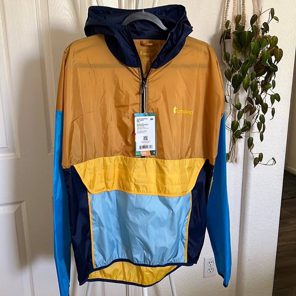 COTOPAXI•NWT Teca Half-Zip Windbreaker